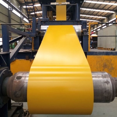 Red ASTM Prepainted Galvalume Steel Coil 792 Colour Coated Sheet Coil